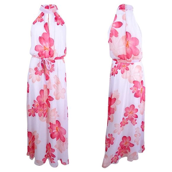 Calvin Klein Dresses & Skirts - Full Length Calvin Klein Floral Dress